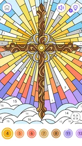 Bible Coloring Book by Number screenshot 4