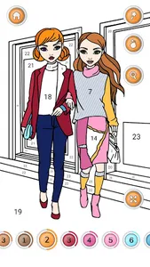 Girls Coloring Book for Girls screenshot 4