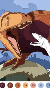 Dino Coloring Encyclopedia screenshot 2