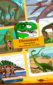 Dino Coloring Encyclopedia screenshot 8