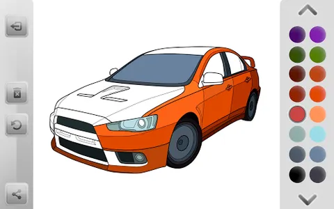 World Cars Coloring Book screenshot 5