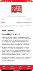 Radio Cherwell screenshot 2