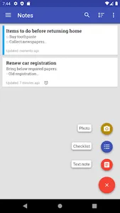Droid Notes screenshot 0