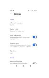 Info search - Wikipedia clone screenshot 4