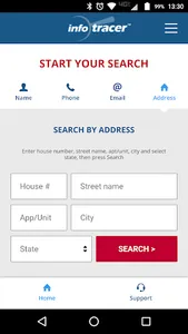 Infotracer screenshot 3