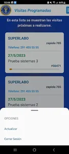 InfoVisitas screenshot 5