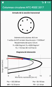 Columnas circulares NTC - 2021 screenshot 2