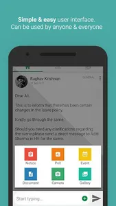 Team Messenger :Work-Education screenshot 2