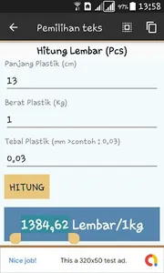 Hitung Plastik screenshot 4