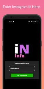 In Info - Get Insta Profile In screenshot 1