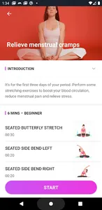 Women's Stretching by Mumberry screenshot 1