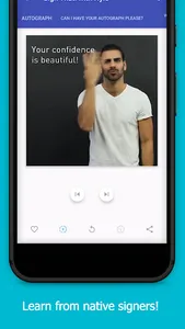 The ASL App screenshot 1