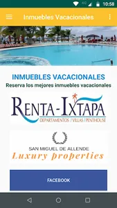 Inmuebles Vacacionales screenshot 0