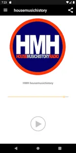 HMH housemusichistoryradio screenshot 0