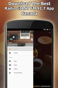 Radio GIANT FM 91,7 Online Fre screenshot 2