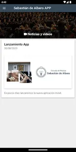 Sebastián de Albero APP screenshot 0