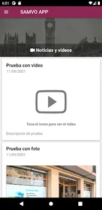 Samvo APP screenshot 1