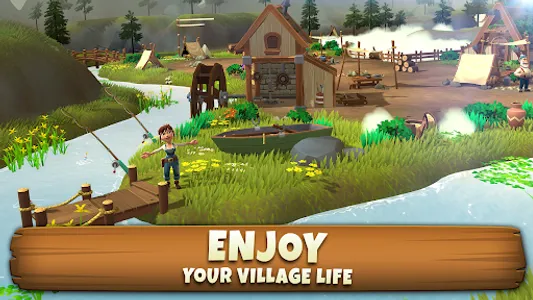 Sunrise Village: Farm Game screenshot 1