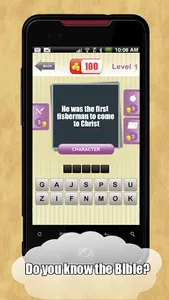 Bible Trivia Quiz Game screenshot 0