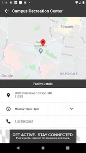 TU Campus Rec screenshot 2