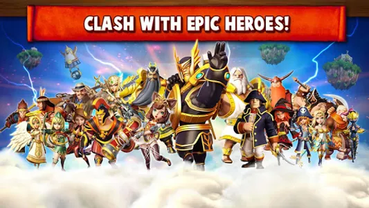 Hero Sky: Epic Clash screenshot 1