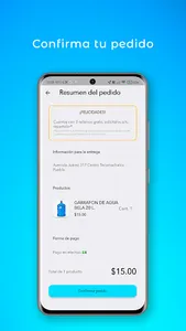 Agua Bela a domicilio screenshot 2