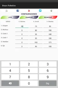 Brazo Robotico screenshot 3