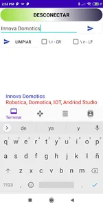 Terminal Bluetooth screenshot 1