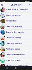 Chemistry Course screenshot 0