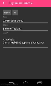 İnnova Personel Takip screenshot 1