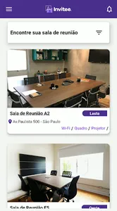 Invitee - Salas de Reuniões e  screenshot 3