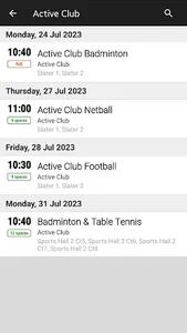 UB Sport&Fitness screenshot 4