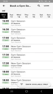 Chorley Leisure screenshot 1