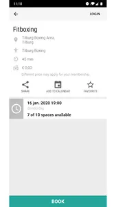 Club Pellikaan Booking screenshot 4
