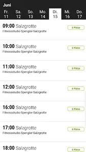 Fitnessstudio Spengler screenshot 3