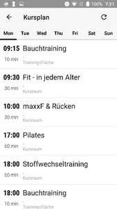 Impuls Fitnessclubs screenshot 1
