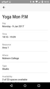 Malvern Active screenshot 1