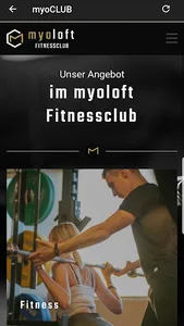 myoloft Fitnessclub screenshot 1
