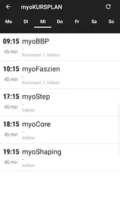myoloft Fitnessclub screenshot 4
