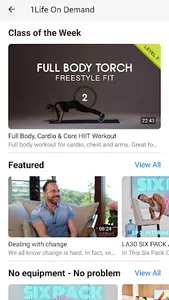 1Life Live more. Live well. screenshot 4