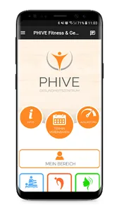 PHIVE Fitness und Gesundheit screenshot 0