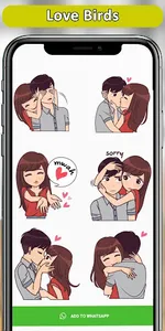 Love Stickers for Whatsapp (la screenshot 1