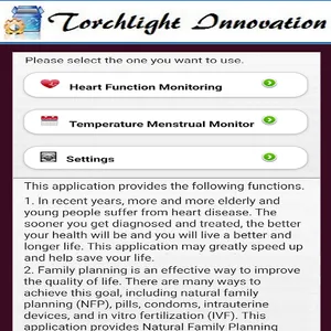 HeartTemperaturePeriodMonitor screenshot 0