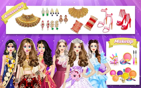 Indian Wedding Makeup Games screenshot 19