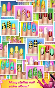 Nail Polish Game Nail Stack screenshot 13