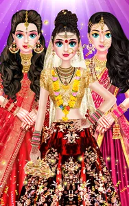 Indian Bride Makeup Dress Game screenshot 12