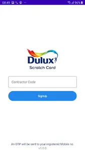 Dulux - Scratch Card screenshot 0