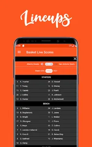 Basket Live Scores screenshot 3