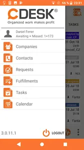 CDESK 3 screenshot 1