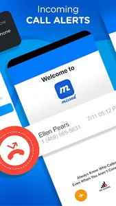 Missed Phone Call Notification screenshot 1